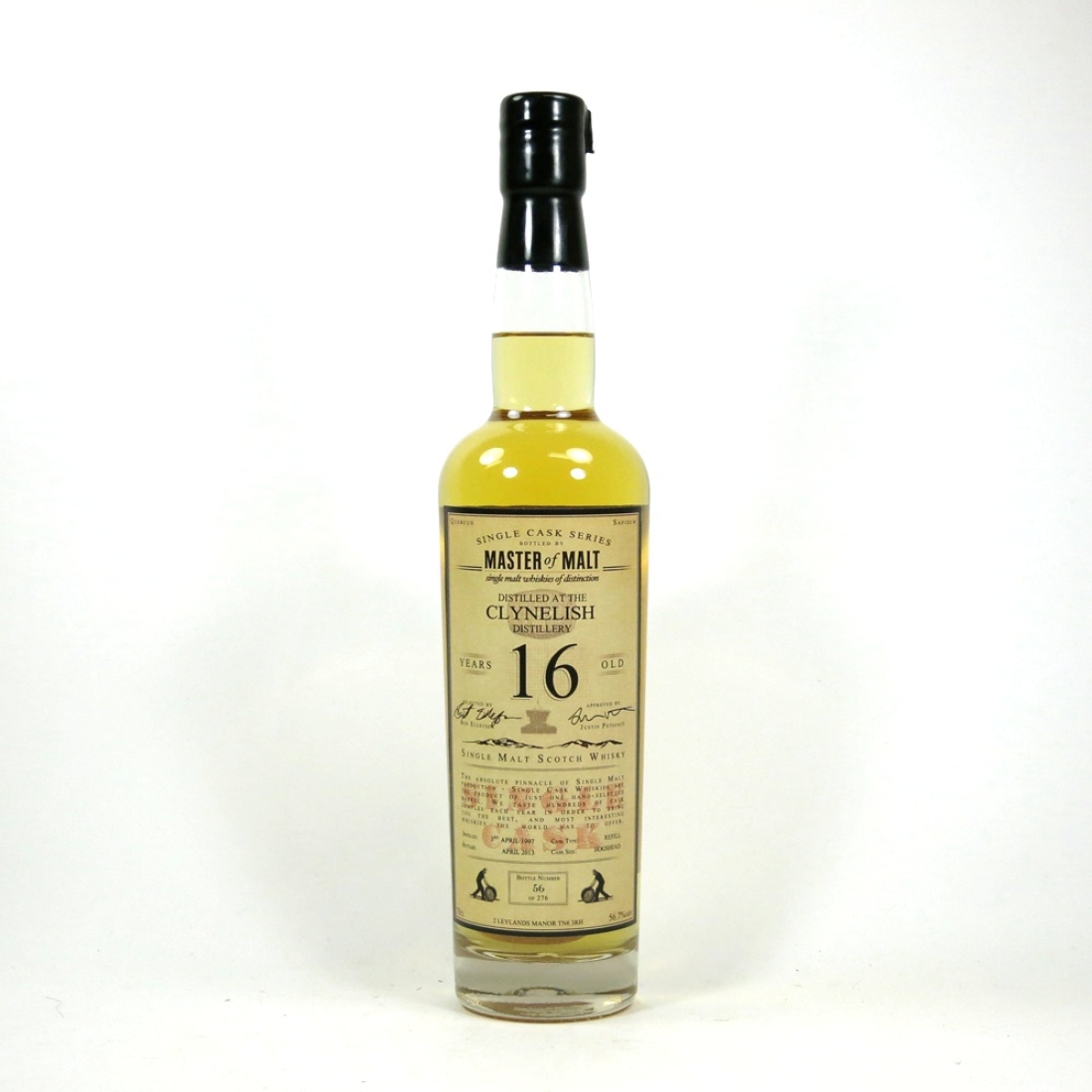 Clynelish 1997 Master Of Malt 16 Year Old