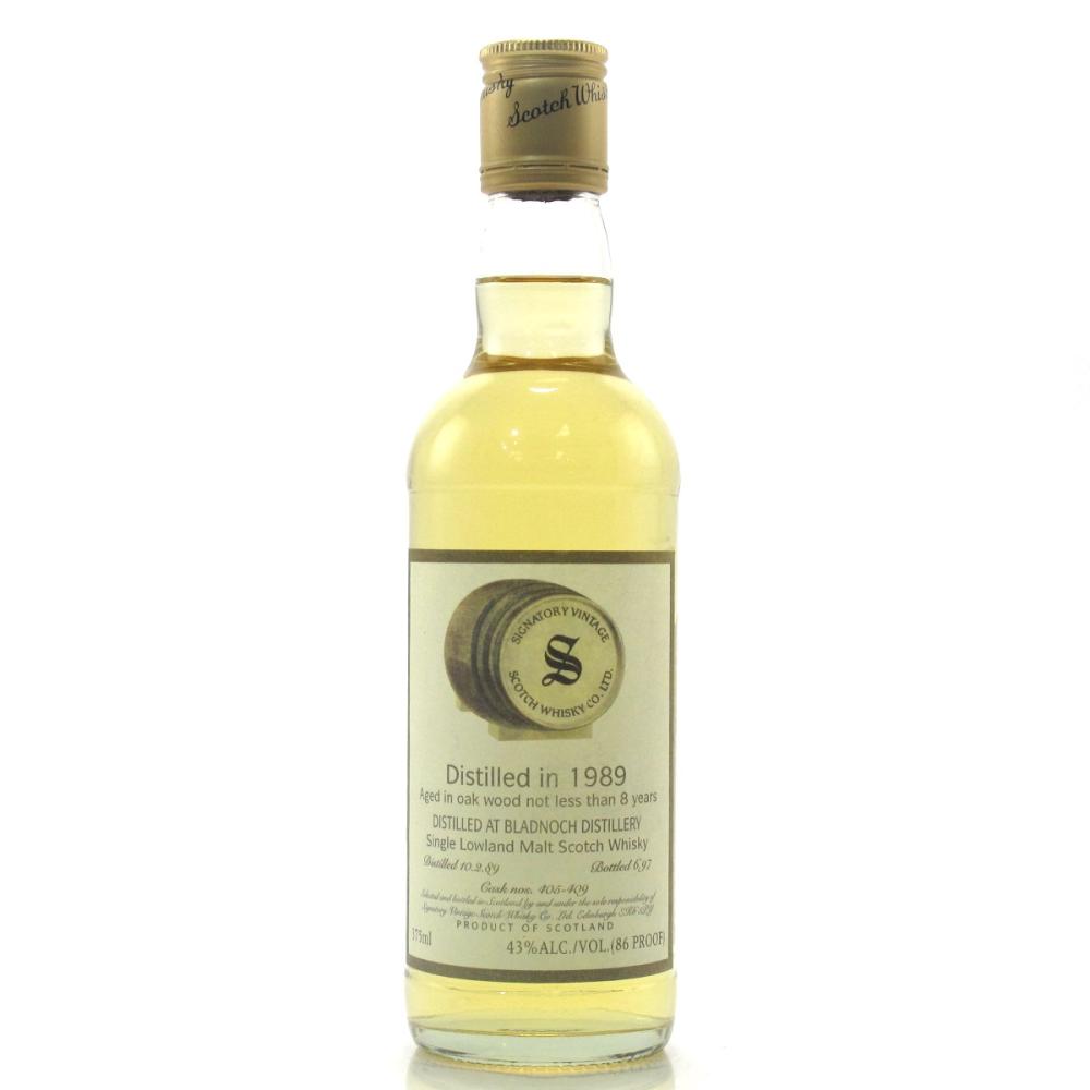 Bladnoch 1989 Signatory Vintage 8 Year Old 37.5cl / US Import