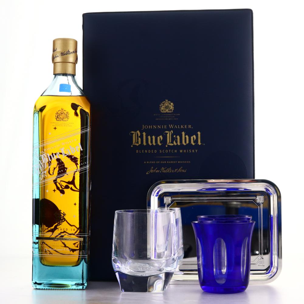 Johnnie Walker Blue Label Year of the Horse Gift Set 75cl / Taiwan Exclusive