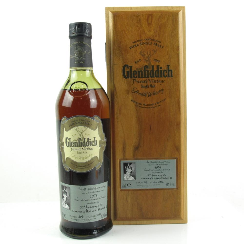 Glenfiddich 1974 50th Anniverswary of the Queen's Coronation