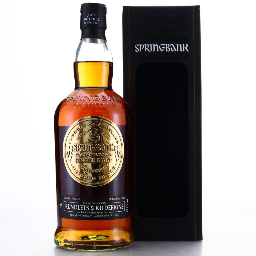 Springbank 2001 Rundlets & Kilderkins