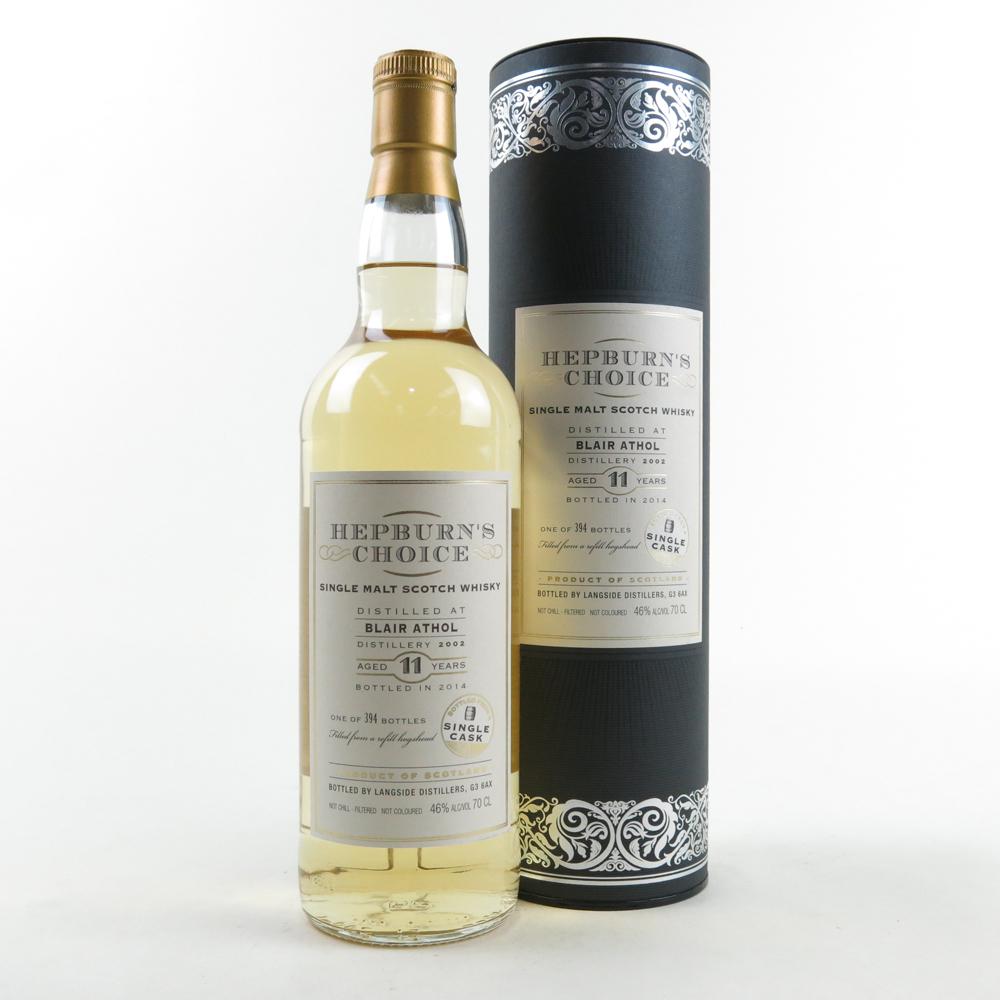 Blair Athol 2002 Hepburn's Choice 11 Year Old