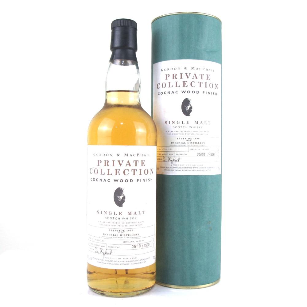 Imperial 1990 Gordon and MacPhail Cognac Wood Finish
