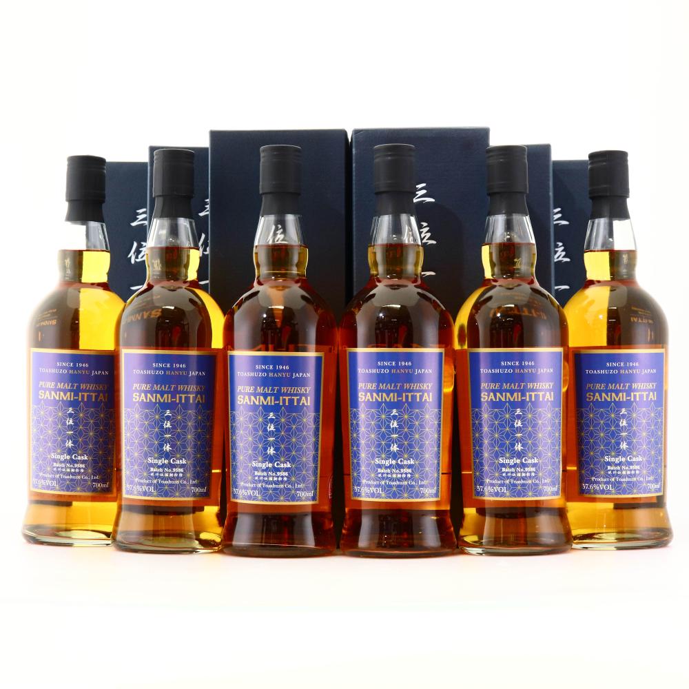 Sanmi-Ittai Pure Malt Single Cask #9586 6 x 70cl
