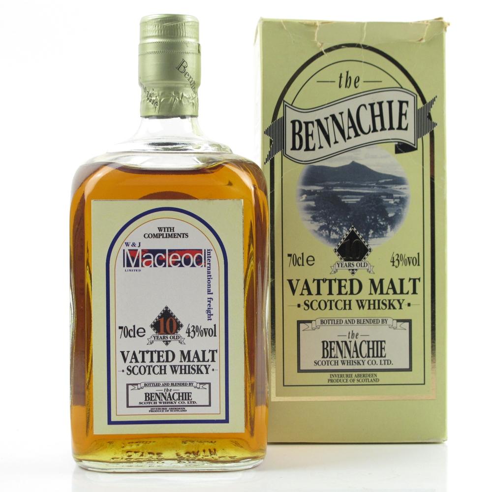 Bennachie 10 Year Old Blended Malt W and J Macleod Bottling