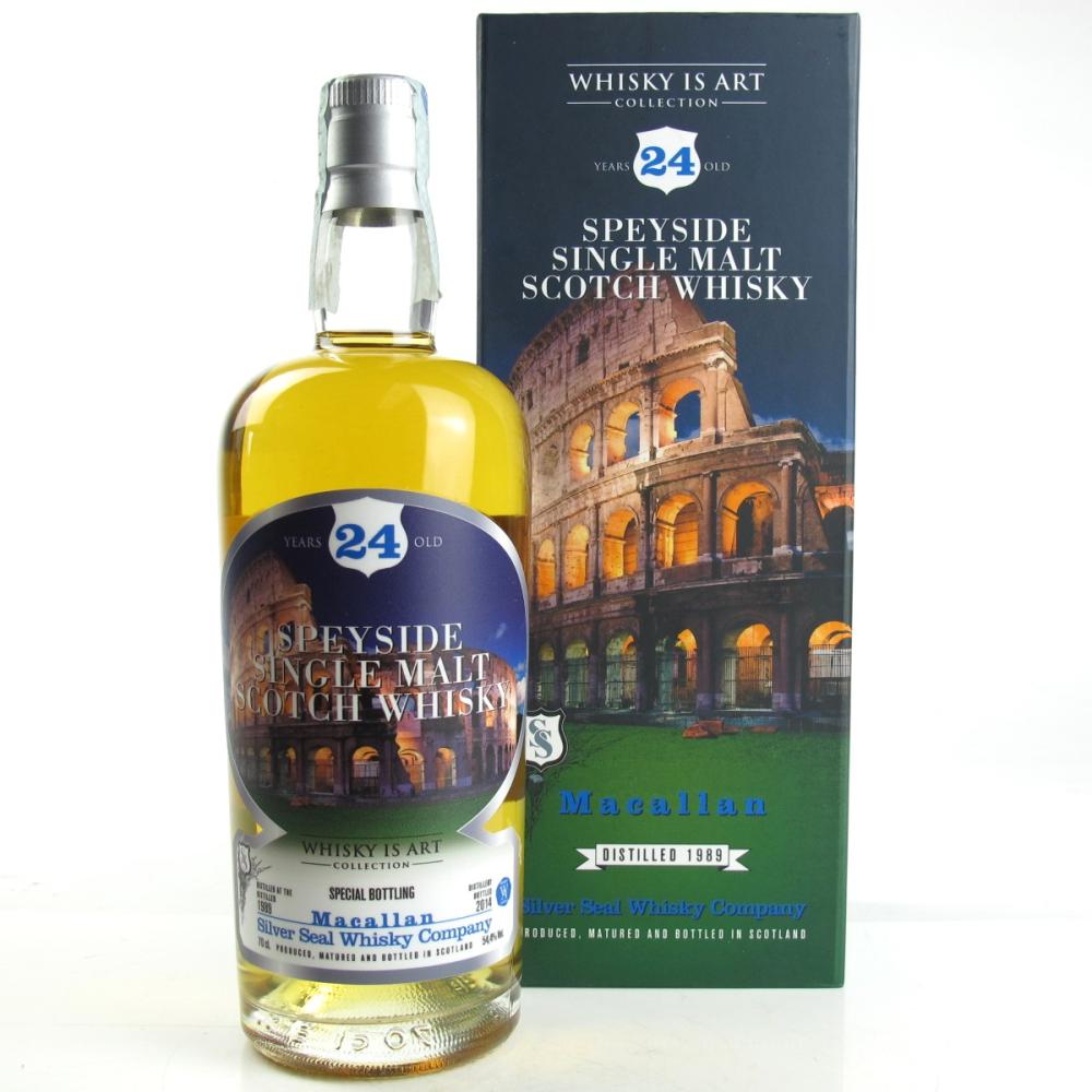 Macallan 1989 Silver Seal 24 Year Old / Whisky Is Art