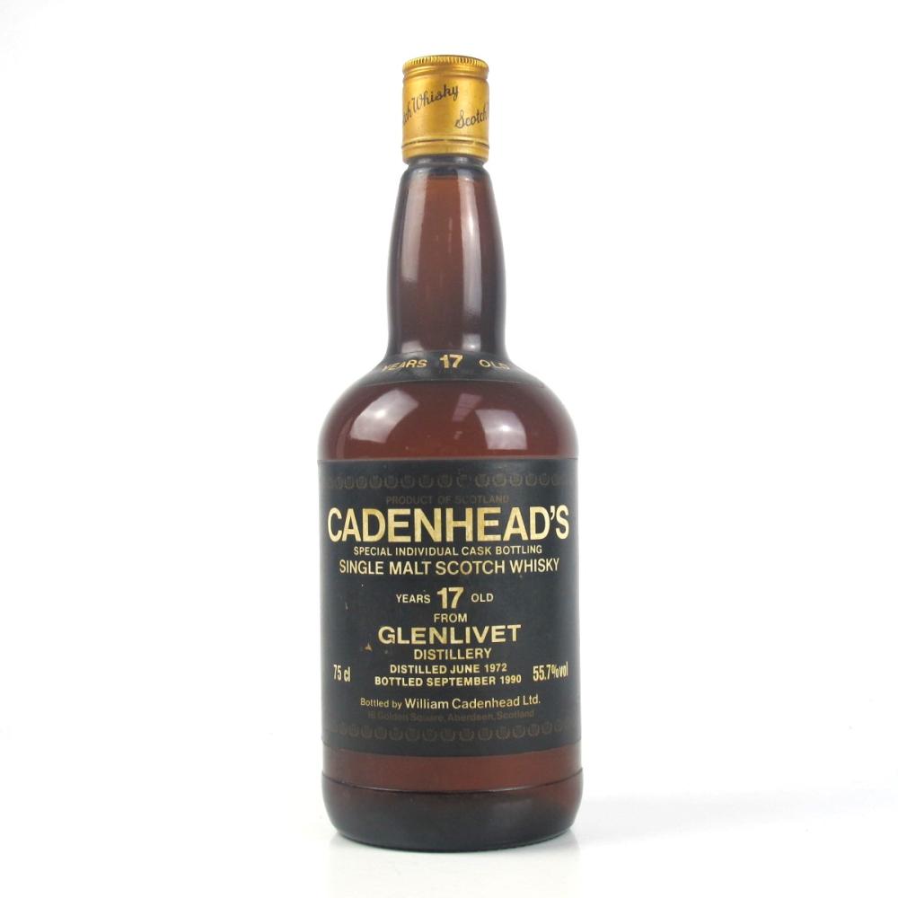 Glenlivet 1972 Cadenhead's 17 Year Old