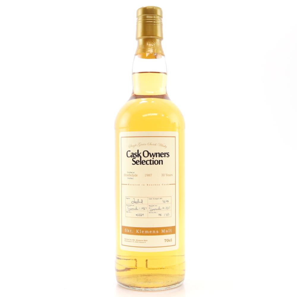 Strathclyde 1987 Cask Owners Selection 30 year Old / Skt. Klemens Malt
