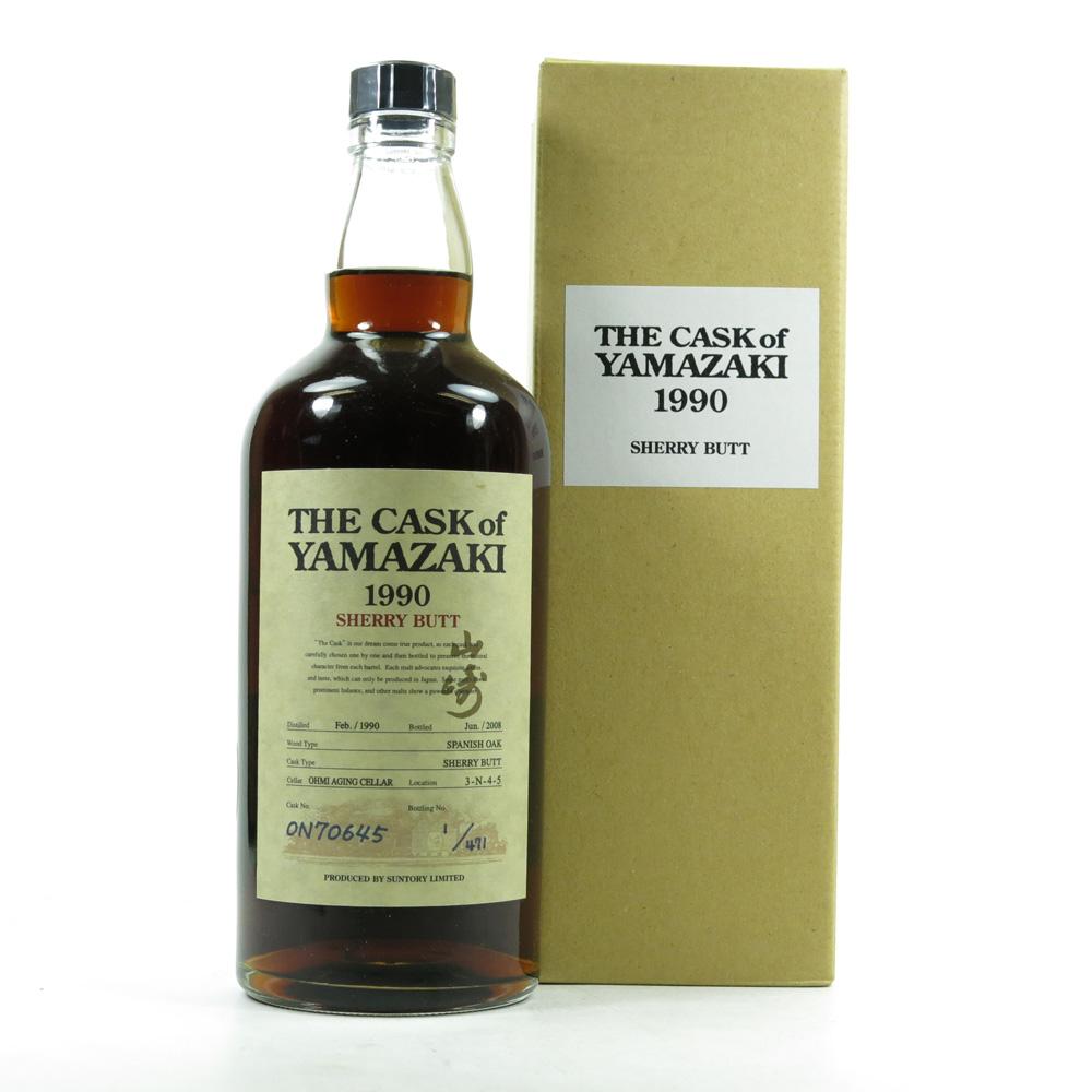 Yamazaki 1990 Single Cask #ON70645 / Bottle No.1
