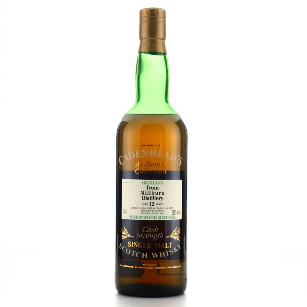 Millburn 1983 Cadenhead's 12 Year Old Sherry Wood 75cl / US Import​​​​​​​