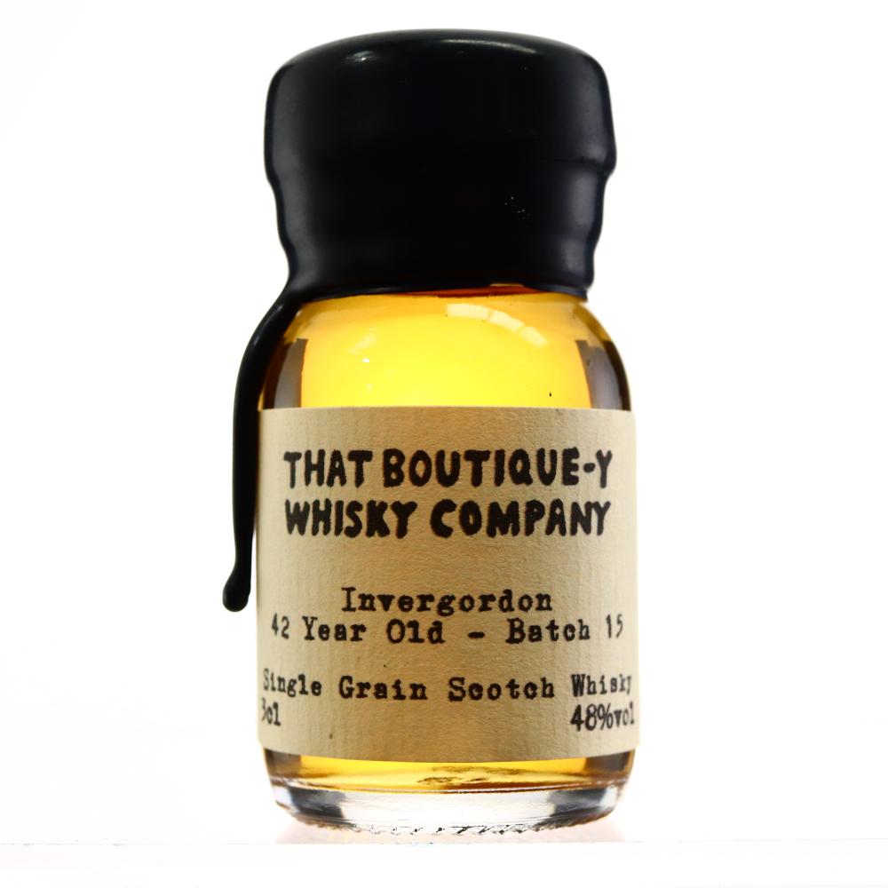 Invergordon 42 Year Old That Boutique-y Whisky Company Batch #15 Miniature 3cl