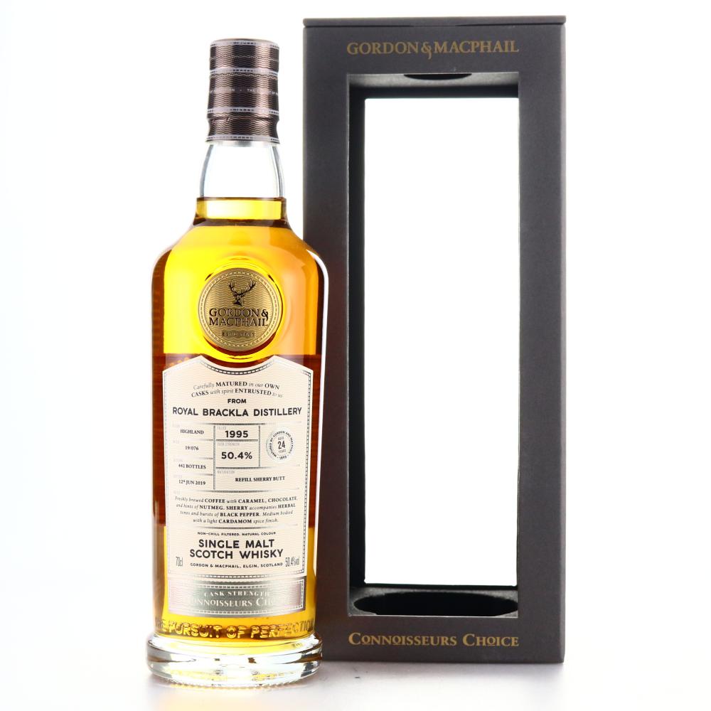 Royal Brackla 1995 Gordon and MacPhail 24 Year Old Batch #19/076