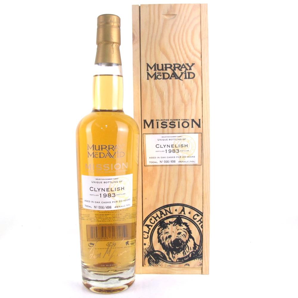 Clynelish 1983 Murray McDavid 20 Year Old / Signed