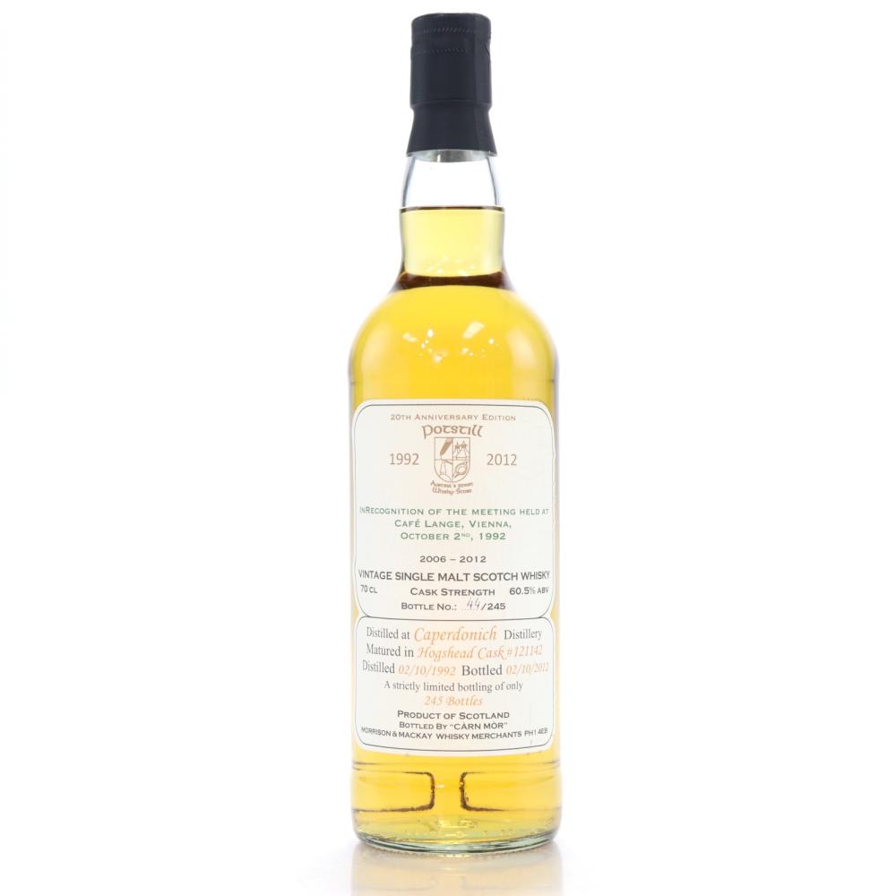 Caperdonich 1992 Carn Mor / Potstill Vienna 20th Anniversary