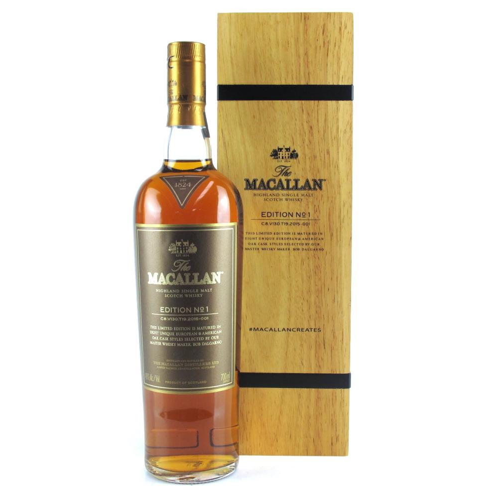 Macallan Edition No 1 / Wooden Box