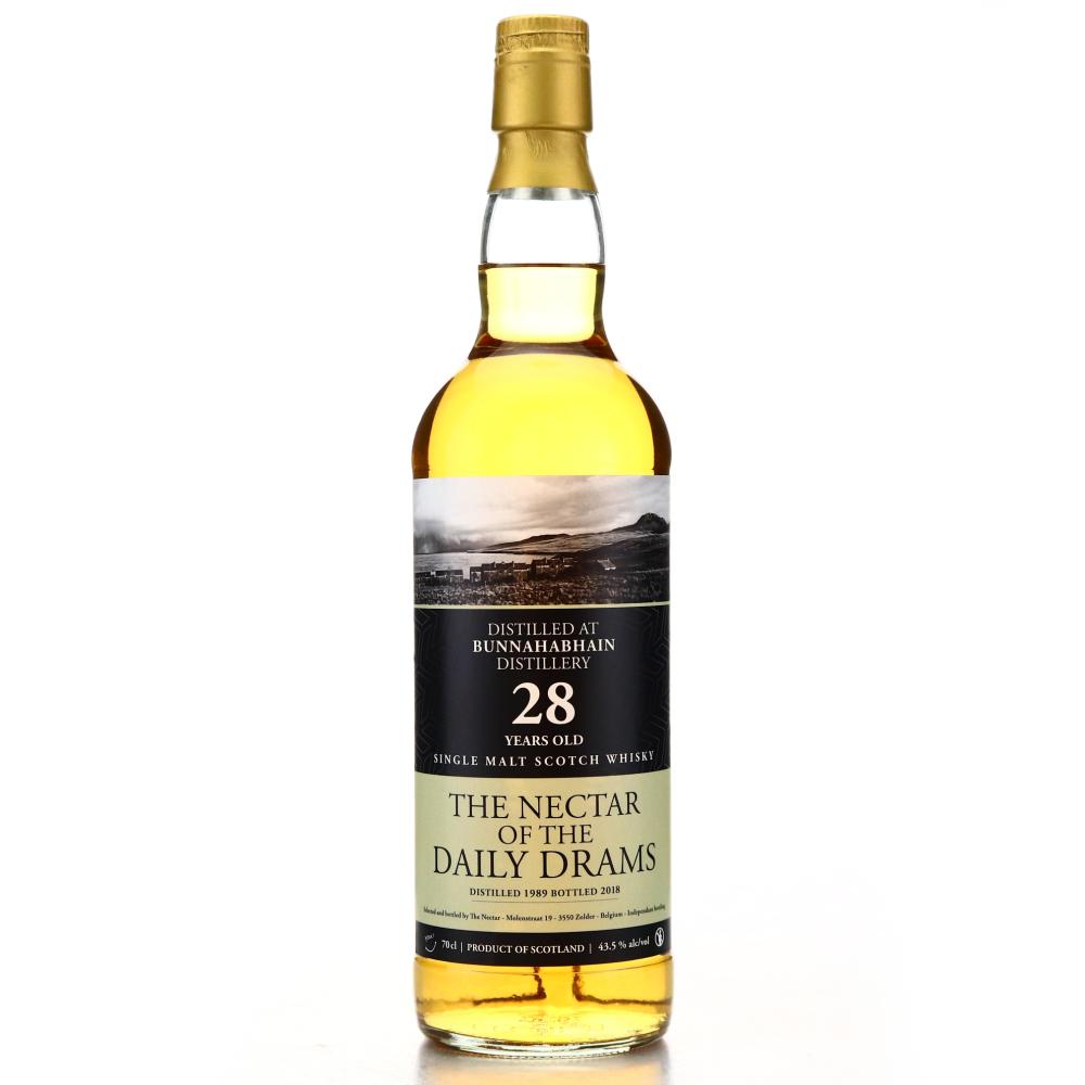 Bunnahabhain 1989 The Nectar of the Daily Drams 28 Year Old