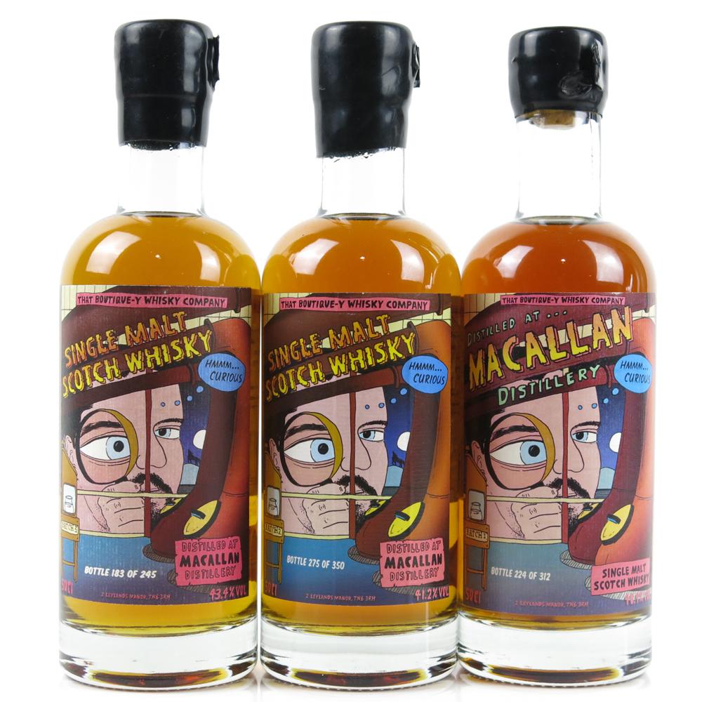 Macallan Boutique-y Whisky Batch #1, #2 and #3