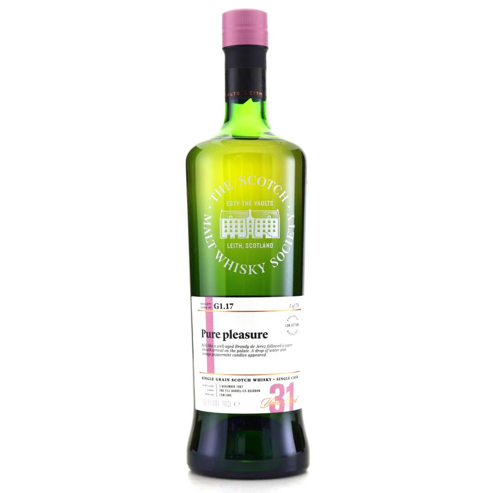 North British 1987 SMWS 31 Year Old G1.17 / Low Outturn Bottling