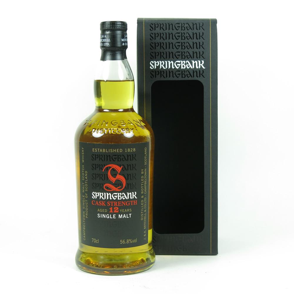 Springbank 12 Year Old Cask Strength (Signed)