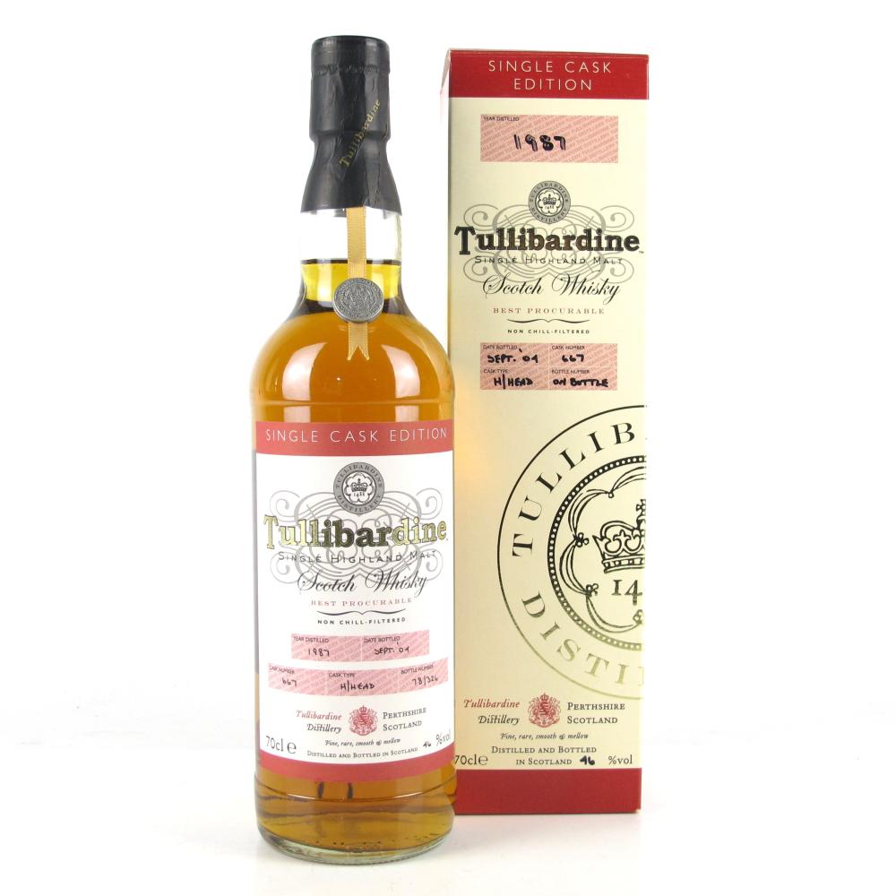Tullibardine 1987 Single Cask
