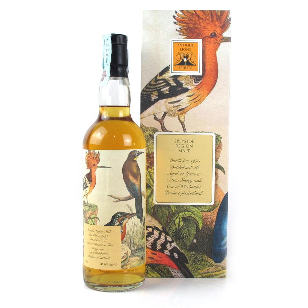 Speyside Region Malt 1975 Antique Lions 41 Year Old / The Birds