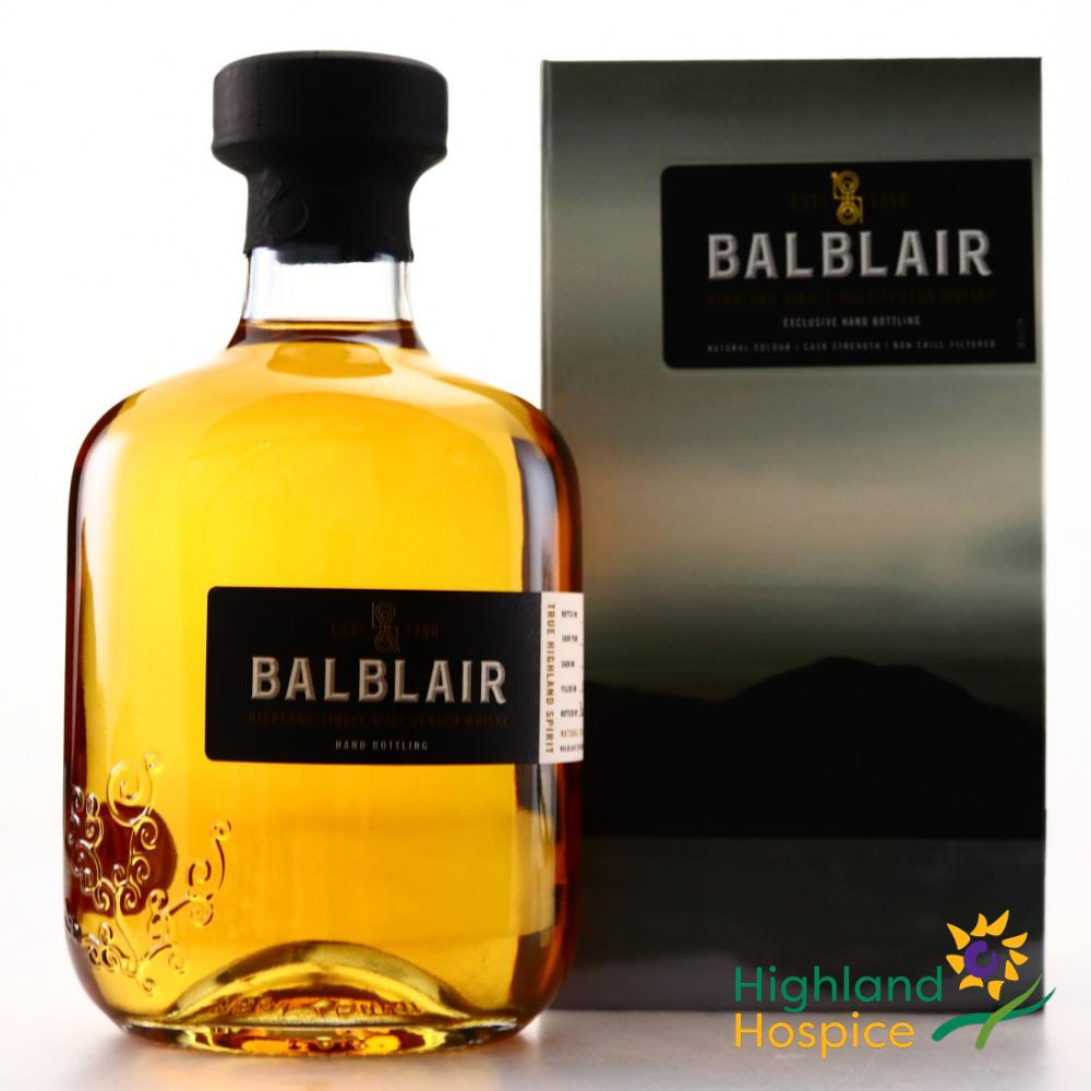 Balblair 2007 Hand Filled Cask #353 with Canvas Bag / Highland Hospice Charity Lot