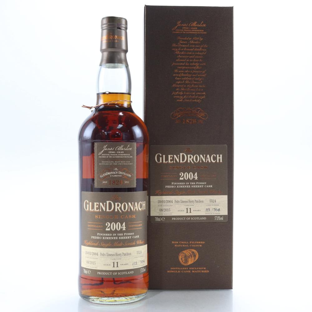 Glendronach 2004 Single Cask 11 Year Old #5524