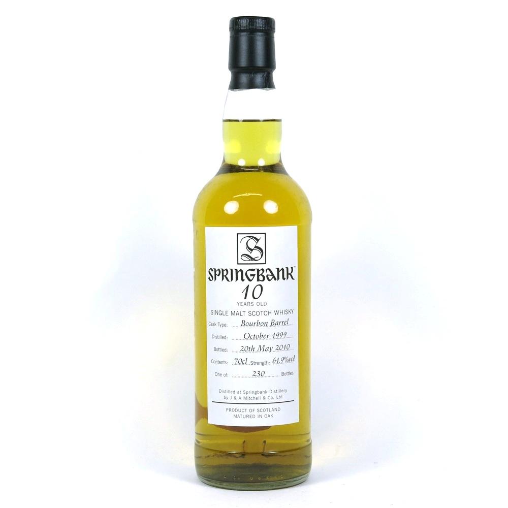 Springbank 1999 Open Day 2010 Bourbon Barrel (Signed)