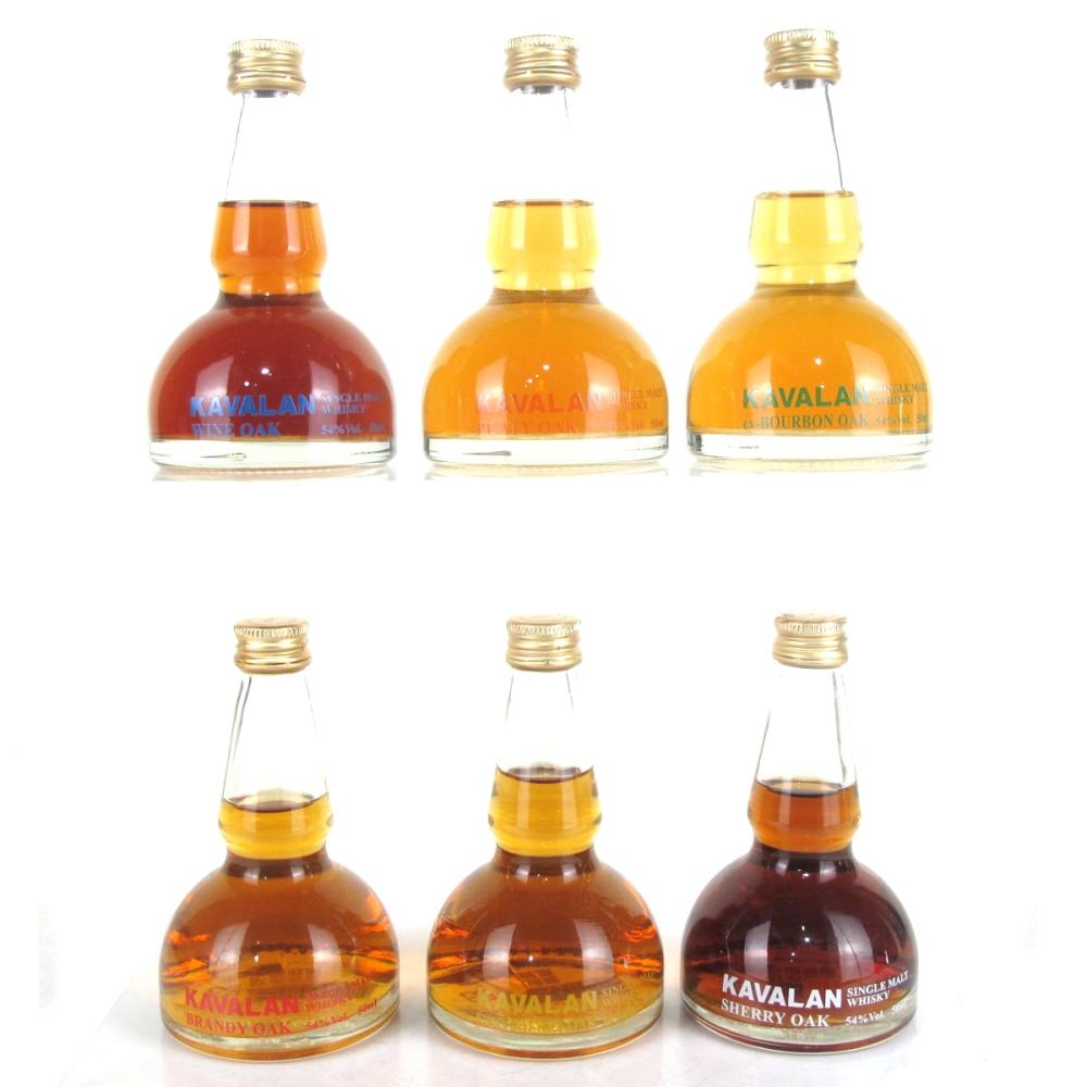Kavalan 'Hexagon' Pot Still Miniature Selection 6 x 50ml