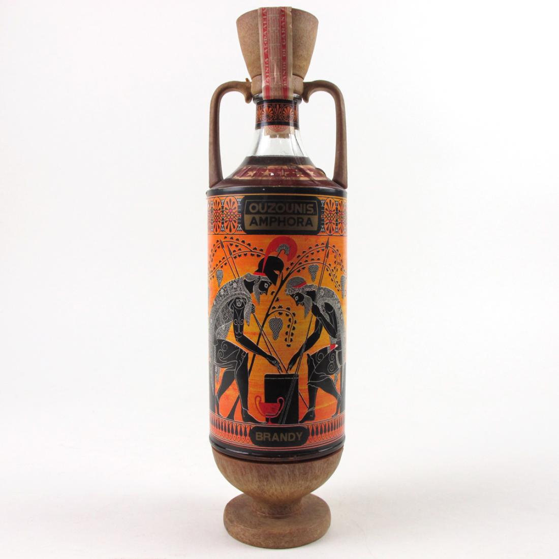 【未開封】　ouzounis amphora brandy Ouzounis Amphora Greek Brandy Vintage Bottle | Karrot