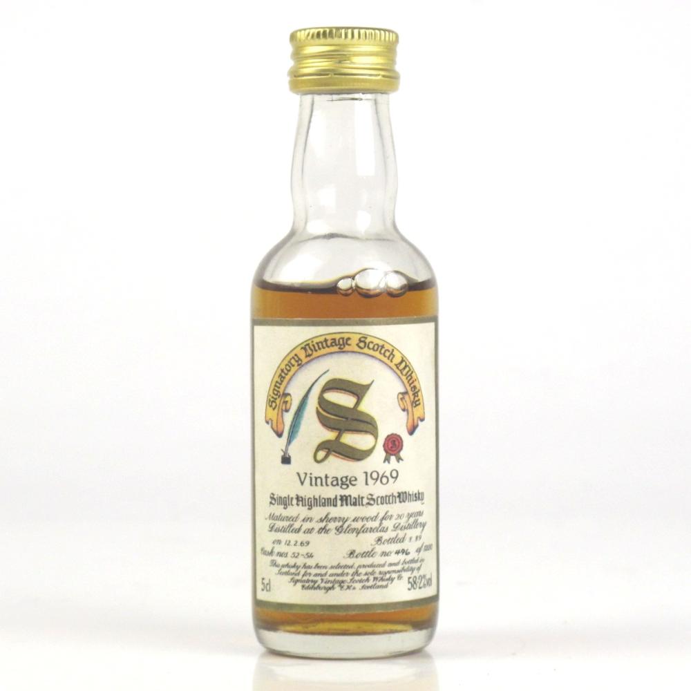 Glenfarclas 1969 Signatory Vintage 20 Year Old 5cl