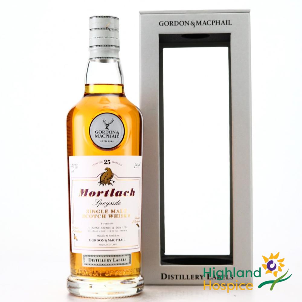 Mortlach 25 Year Old Gordon and MacPhail / Highland Hospice Charity Lot