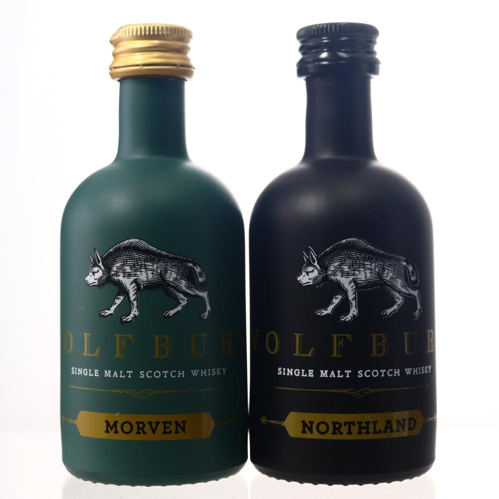 Wolfburn Morven & Northland Miniatures 2 x 5cl