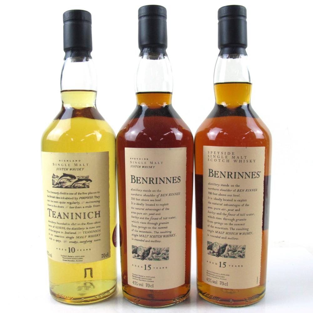 Miscellaneous Flora and Fauna 3 x 70cl