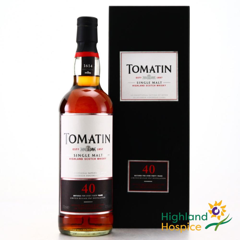Tomatin 1967 40 Year Old / Highland Hospice Charity Lot