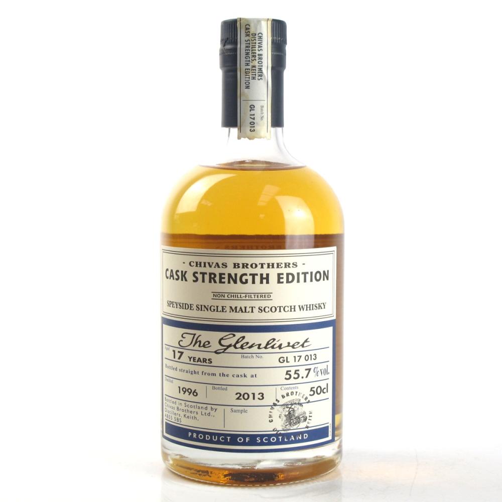 Glenlivet 1996 Cask Strength 17 Year Old Batch #013
