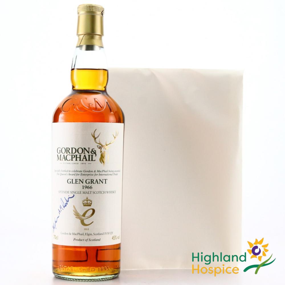 Glen Grant 1966 Gordon and MacPhail / Queen's Award for Enterprise with Whisky Tasting - Highland Hospice Charity Lot