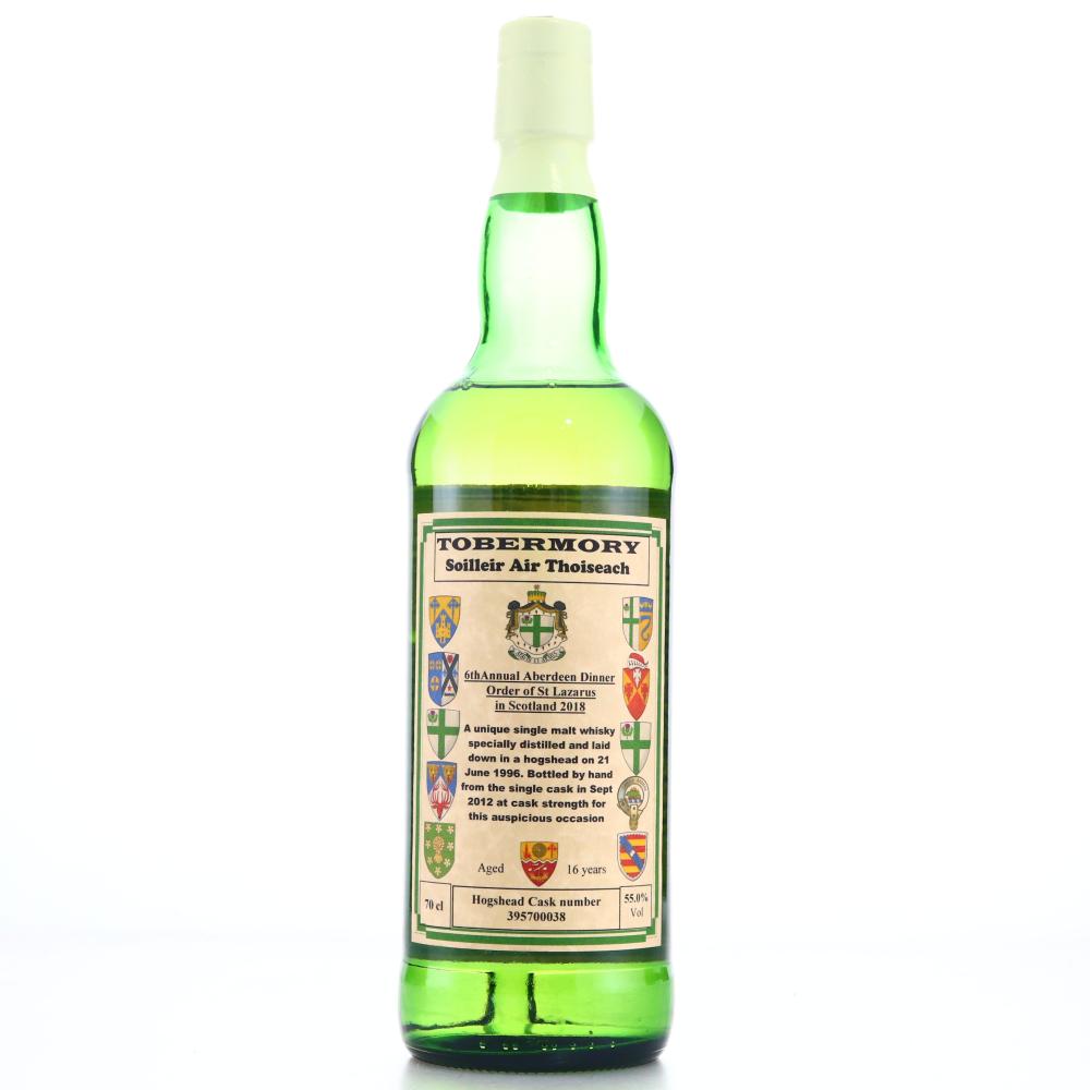 Tobermory 1996 Order of St. Lazarus 16 Year Old