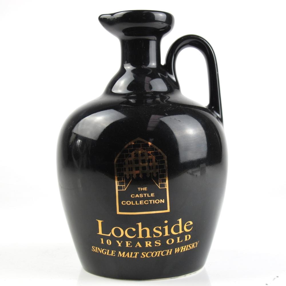 Lochside 10 Year Old Decanter / The Castle Collection 1980s