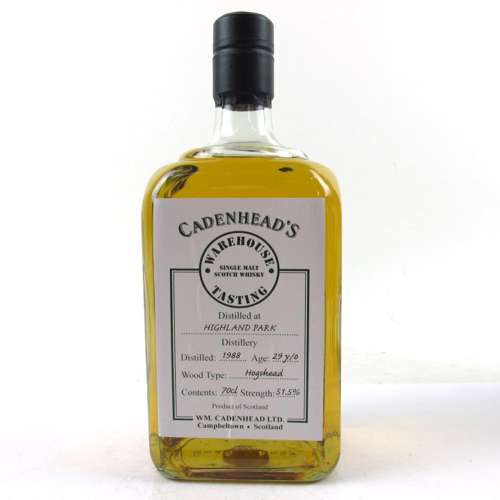 Highland Park 1988 Cadenhead's 29 Year Old