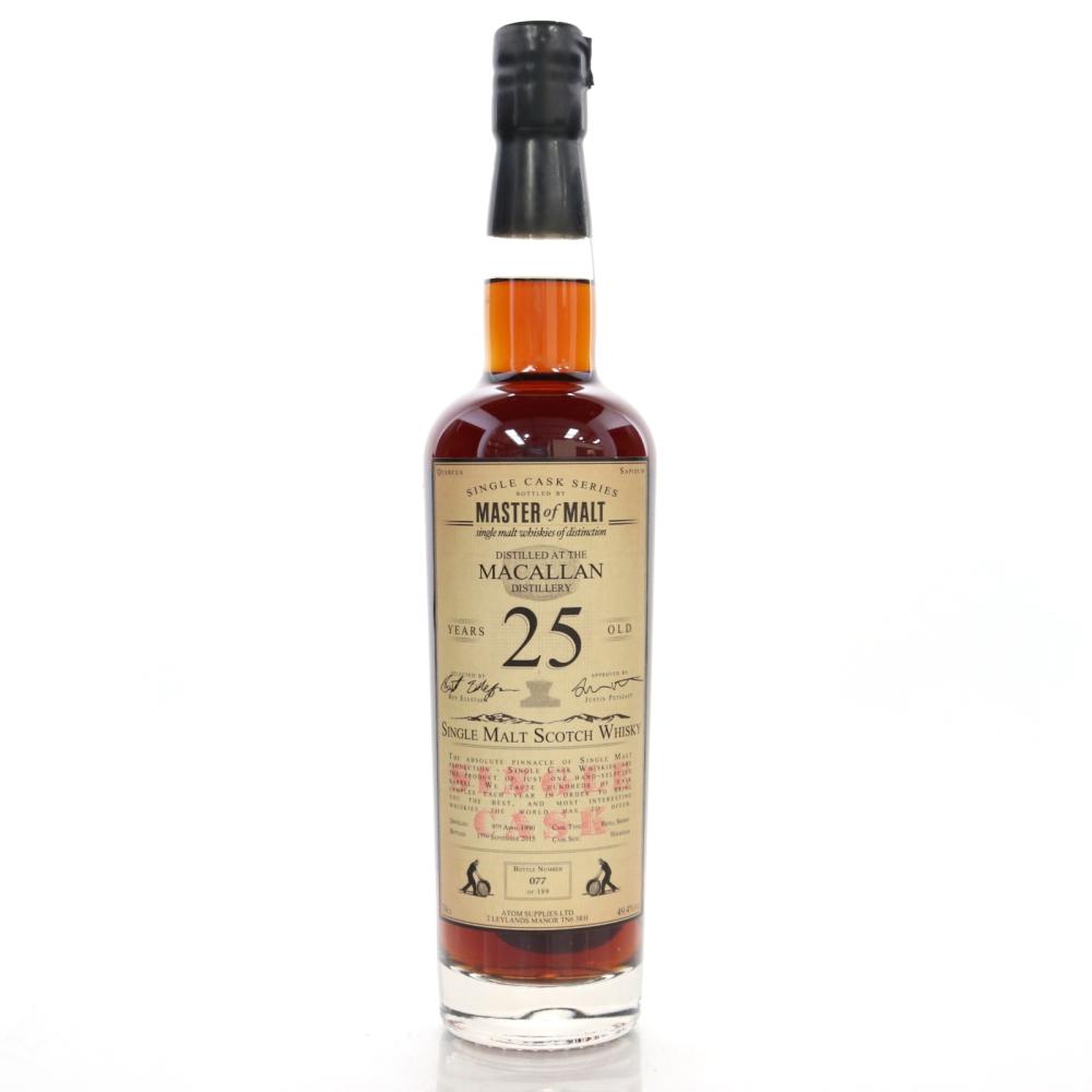 Macallan 1990 Master of Malt 25 Year Old
