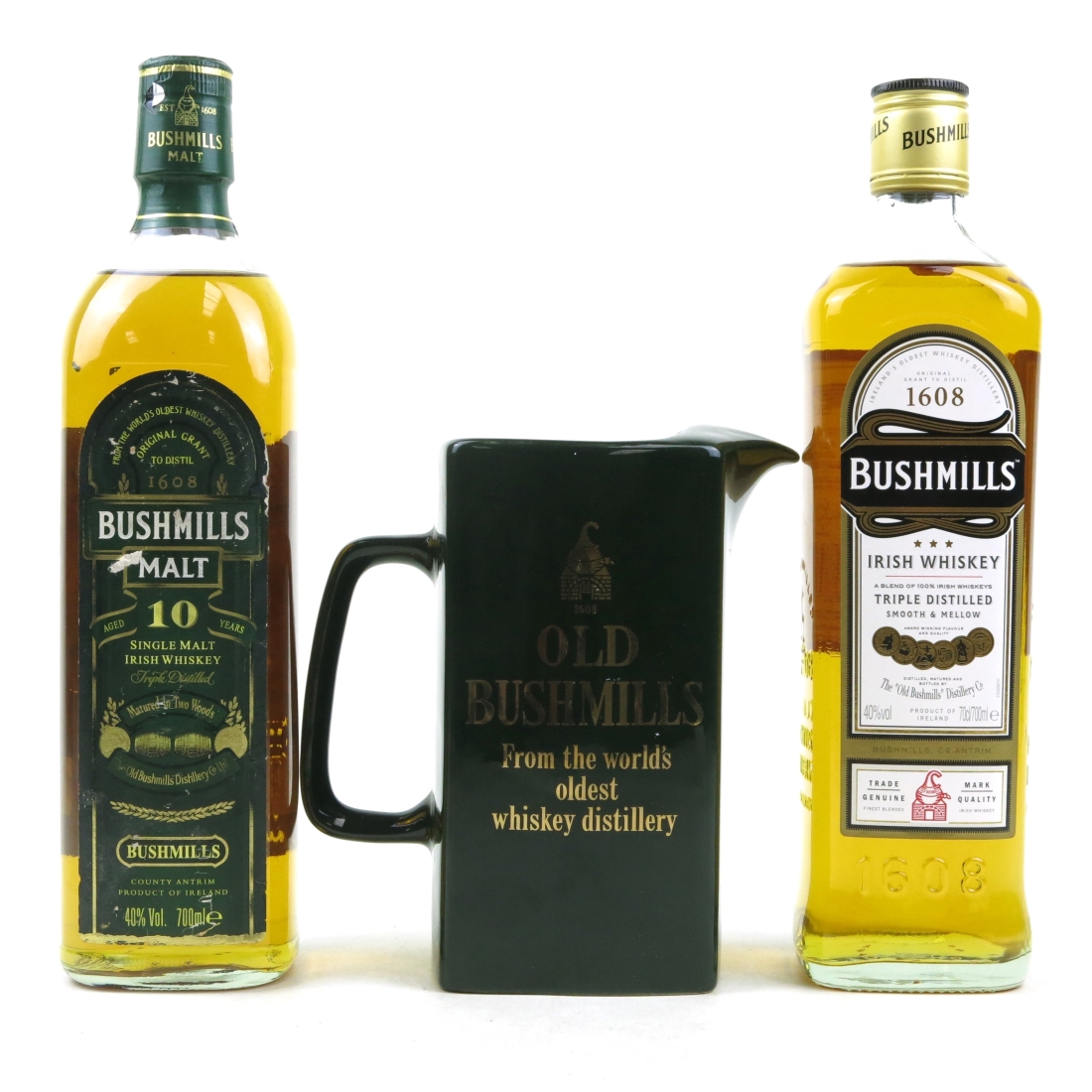 Bushmills Selection 2 x 70cl / Including Water Jug