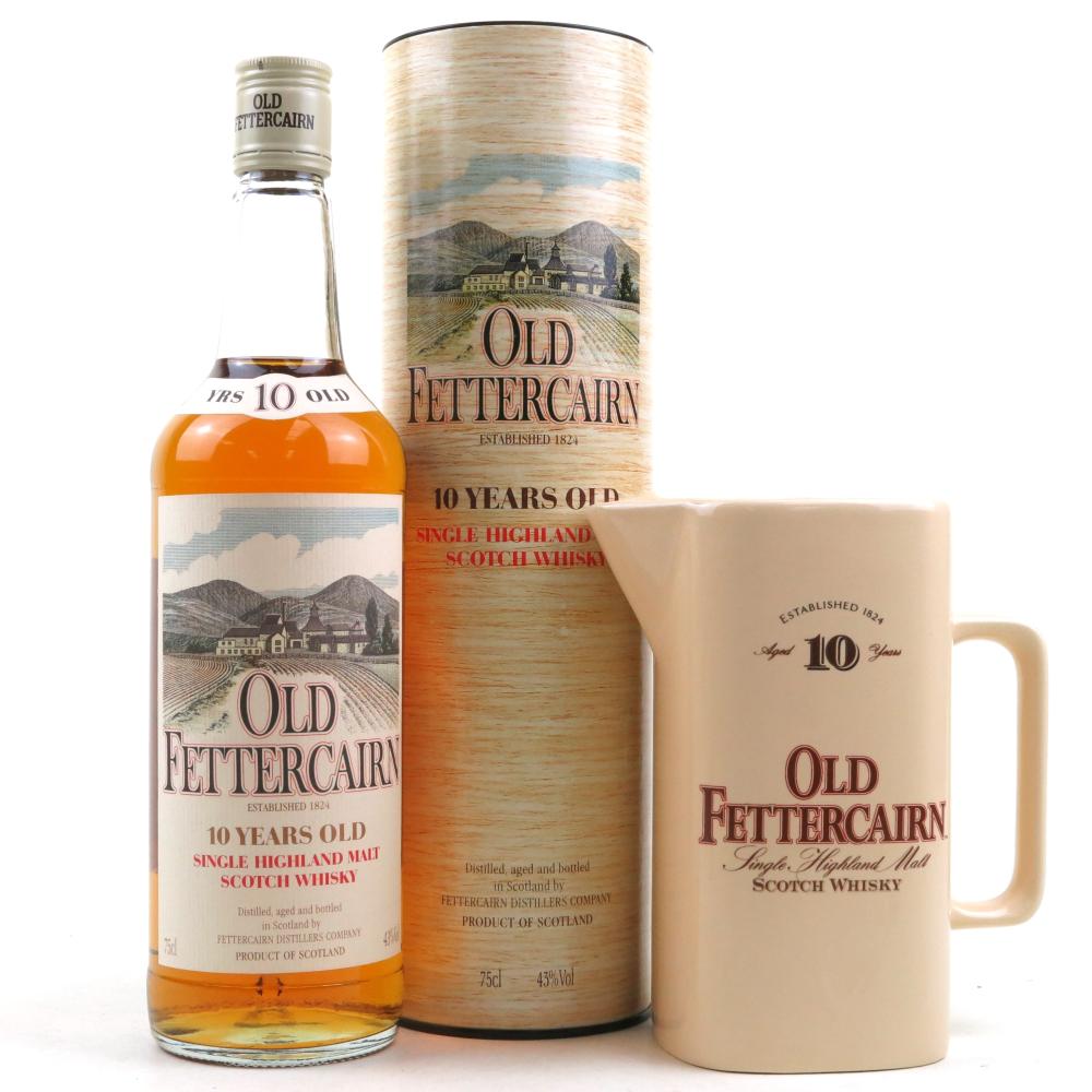 Old Fettercairn 10 Year Old 1980s / Including Water Jug
