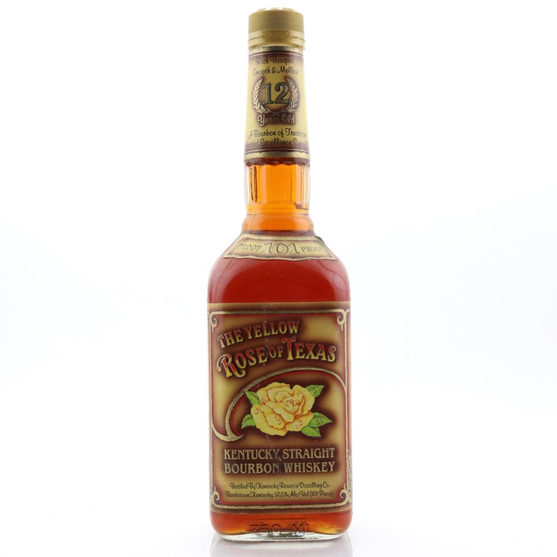 Yellow Rose of Texas 12 Year Old 101 Proof Kentucky Straight