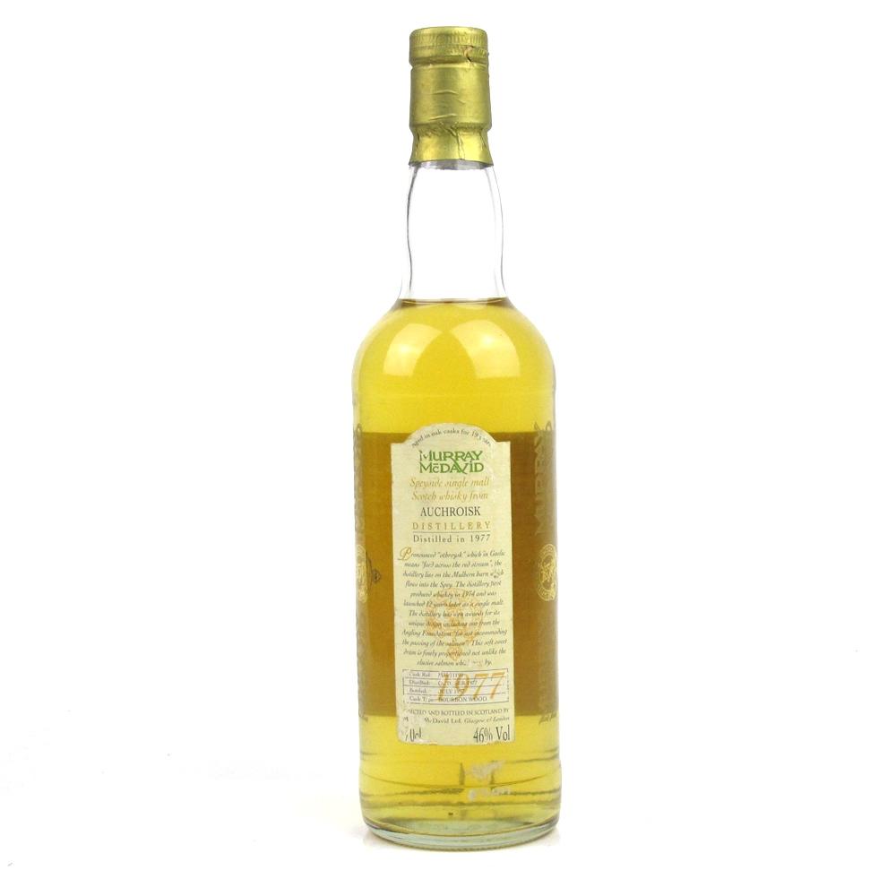 Auchroisk 1977 Murray McDavid 19 Year Old