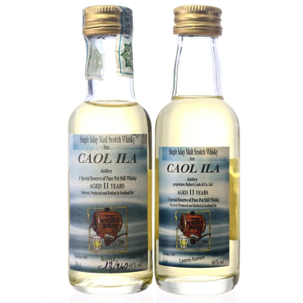 Caol Ila 1984 Kik Bar 11 Year Old Miniature 2 x 5cl