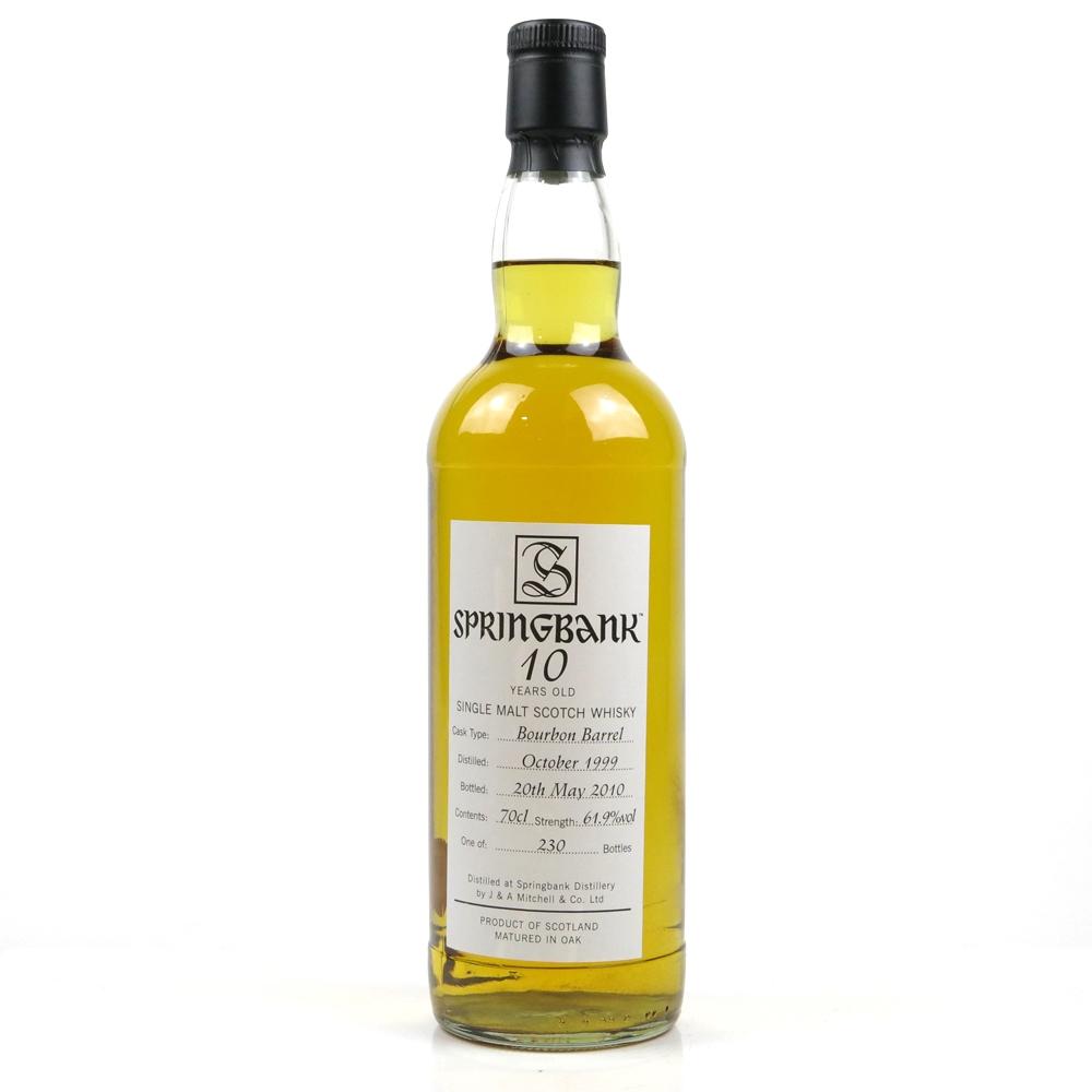 Springbank 1999 Open Day 2010 Bourbon Barrel