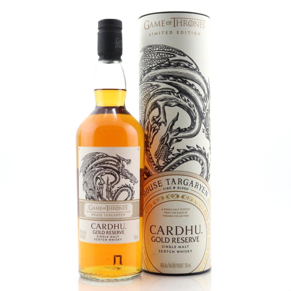 Cardhu Gold Reserve 75cl / Game of Thrones US Import
