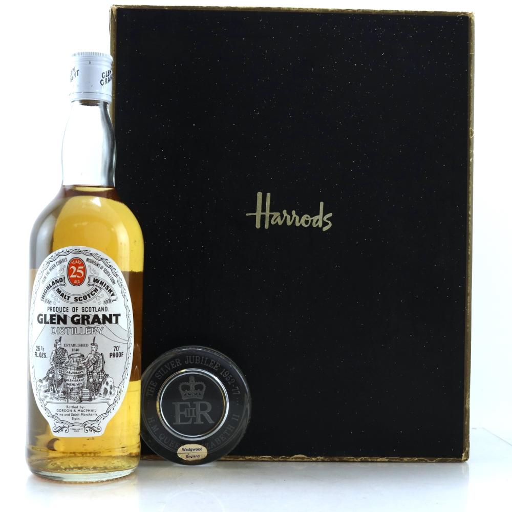 Glen Grant 25 Year Old Silver Jubilee 1977 / Harrods 