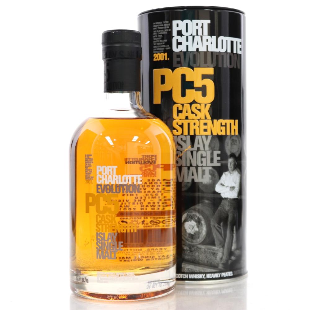 Port Charlotte 2001 Cask Strength 5 Year Old PC5